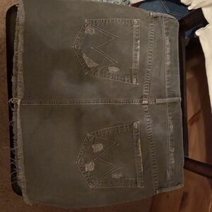 Mother grey skirt size 28
